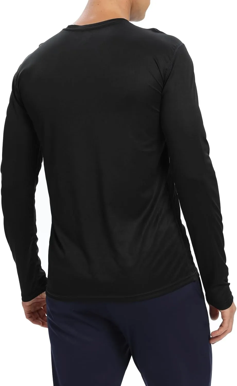 1/3 /6 Pack Mens Long Sleeve T Shirts,Running Sun Protection UPF 50  Shirts Quick-Dry Lightweight Workout T-Shirts