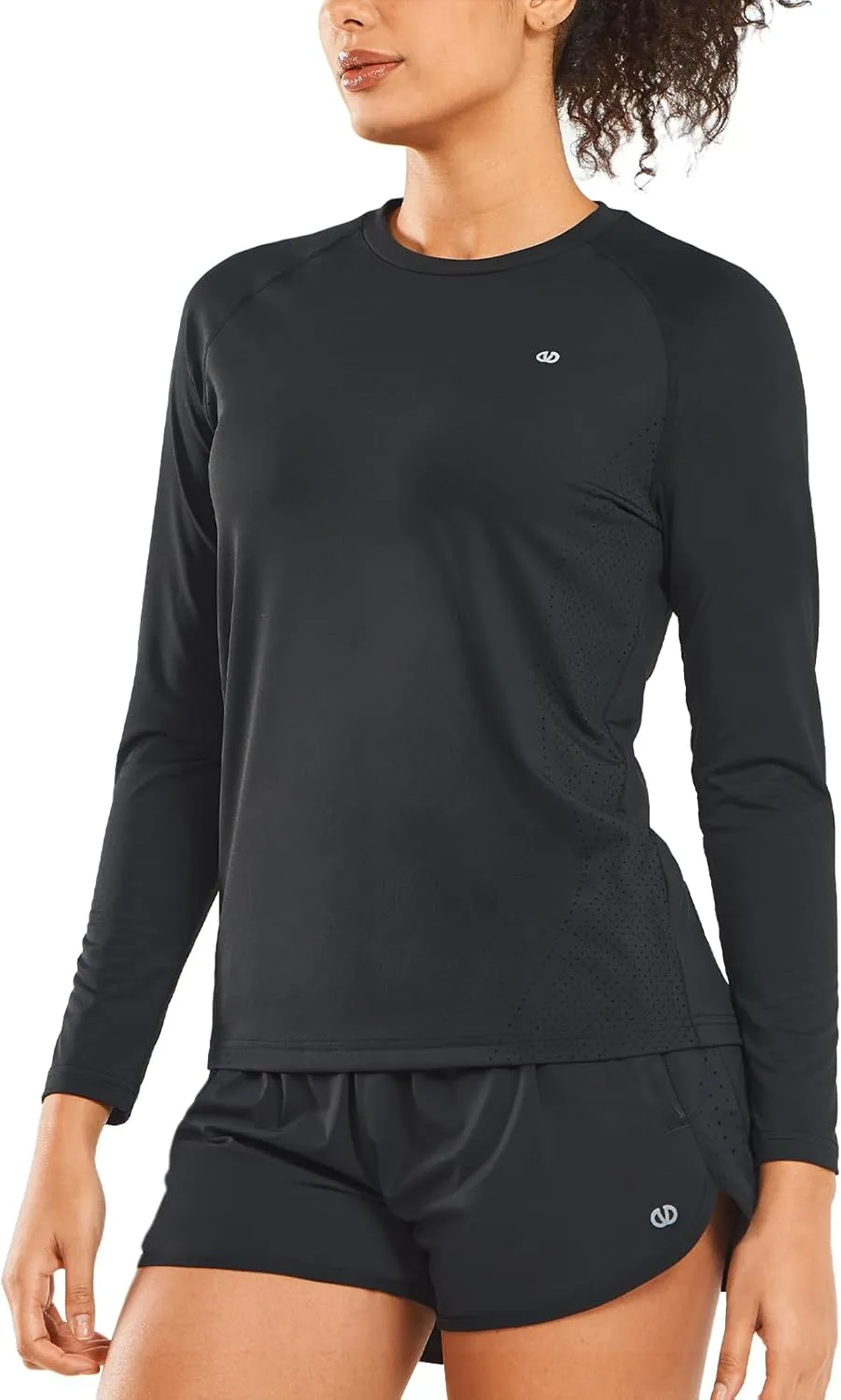ALLZERO Rash Guard for Women UPF 50  Long Sleeve Sun Shirts Quick Dry SPF Shirts for Workout Hiking Fishing