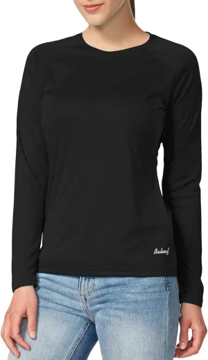 baleaf Women's UPF 50  Sun Shirts Long Sleeve UV Protection Rash Guard Lightweight Quick Dry SPF Hiking Tops Outdoor