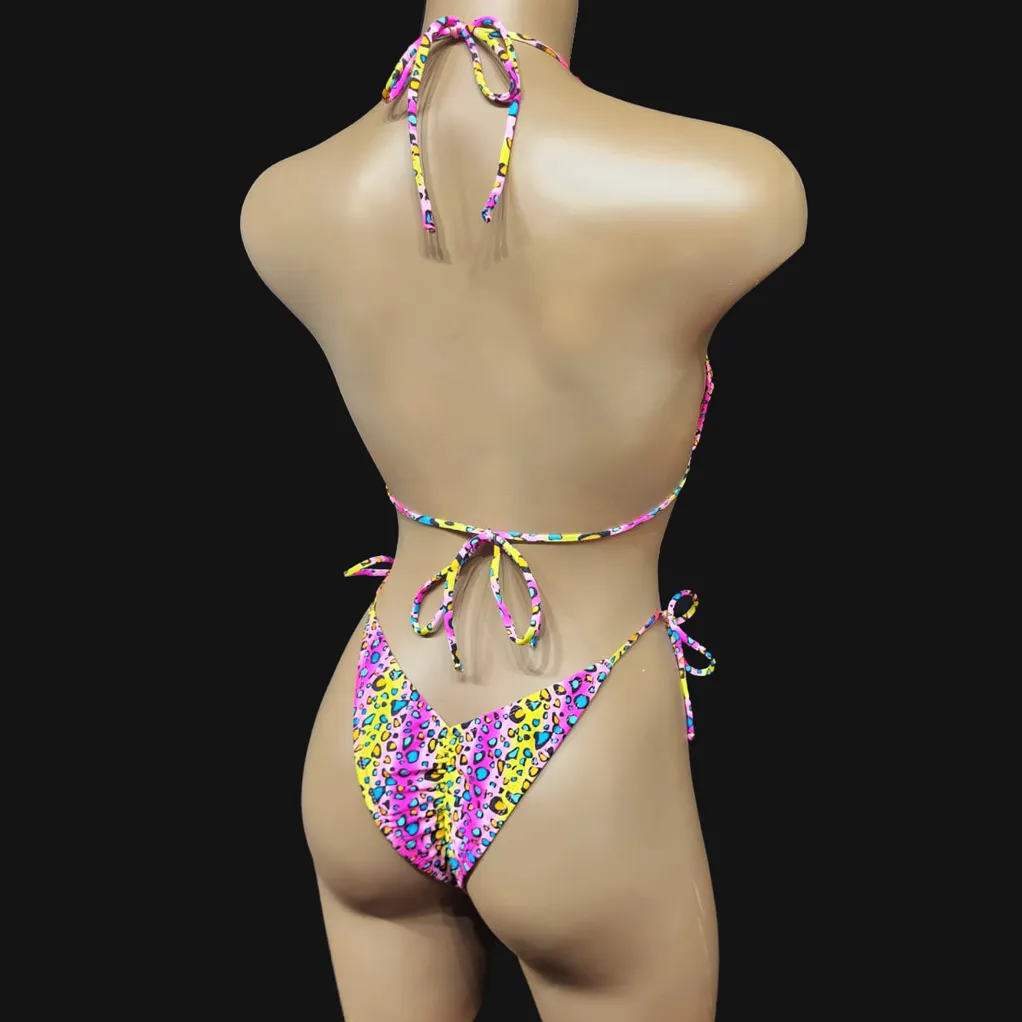 Beach Bikini No.87 Teenie Weenie Rainbow Leopard