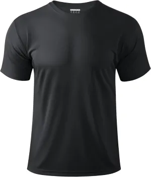 Boladeci Men's Swim Shirt Short Sleeve UPF 50  Sun Protection SPF UV Moisture Wicking Lightweight Quick Dry Rash Guard