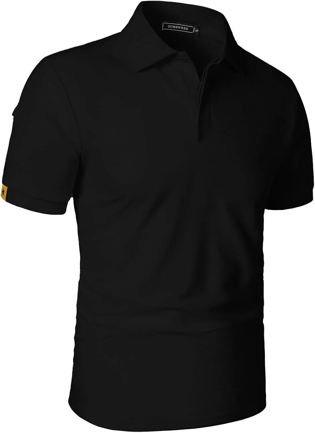 Business Henley Shirts Men Summer Lightweight Golf Tactical Short Sleeve Shirt Casual Moisture Wicking Quick Dry Tops