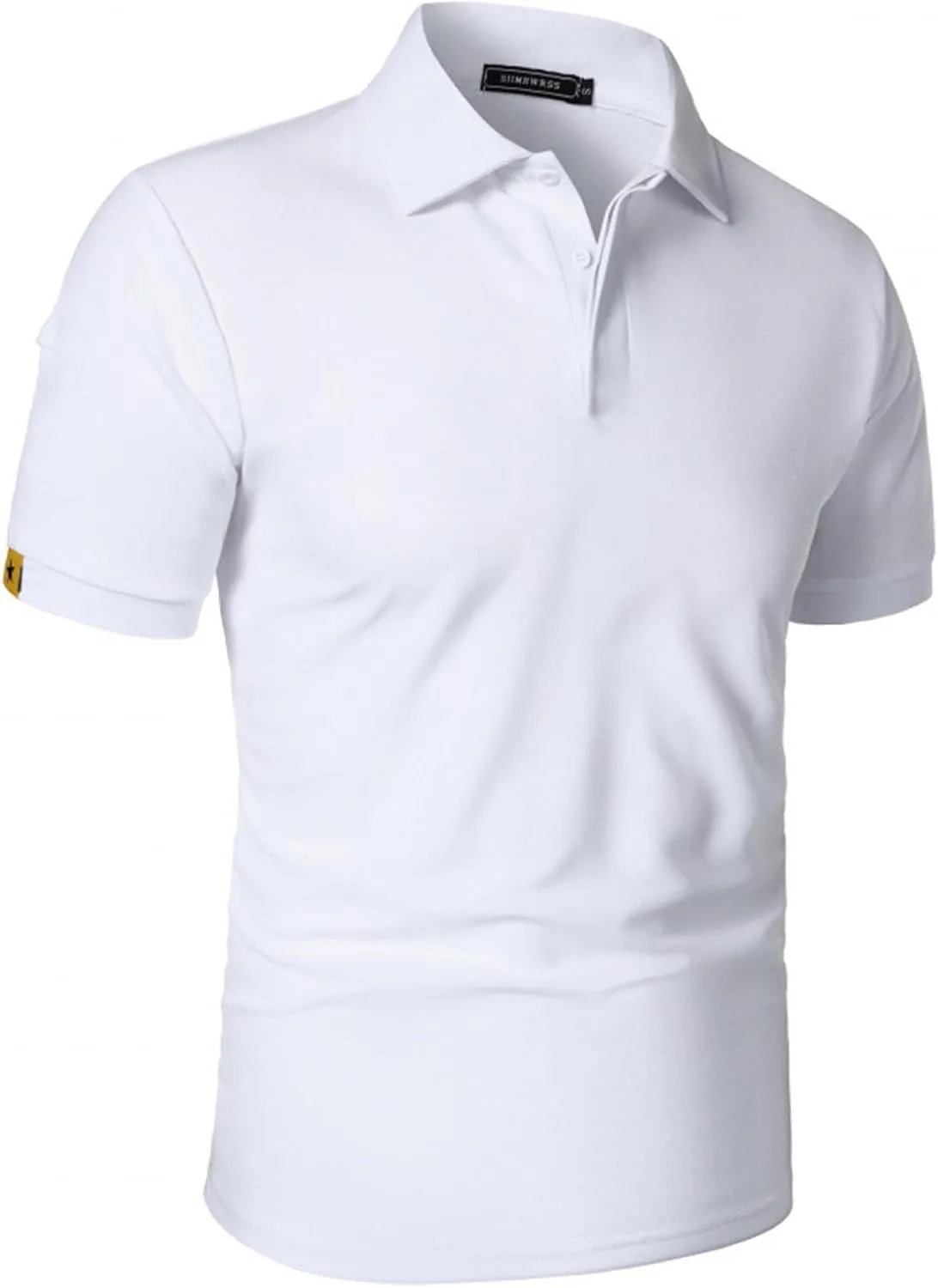 Business Henley Shirts Men Summer Lightweight Golf Tactical Short Sleeve Shirt Casual Moisture Wicking Quick Dry Tops