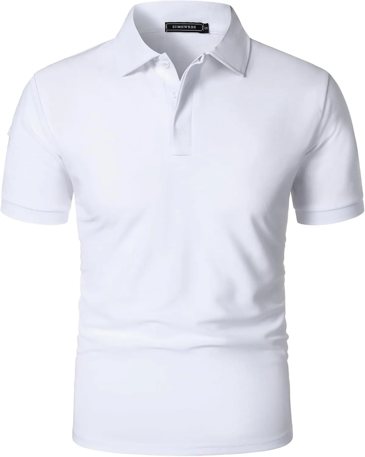 Business Henley Shirts Men Summer Lightweight Golf Tactical Short Sleeve Shirt Casual Moisture Wicking Quick Dry Tops