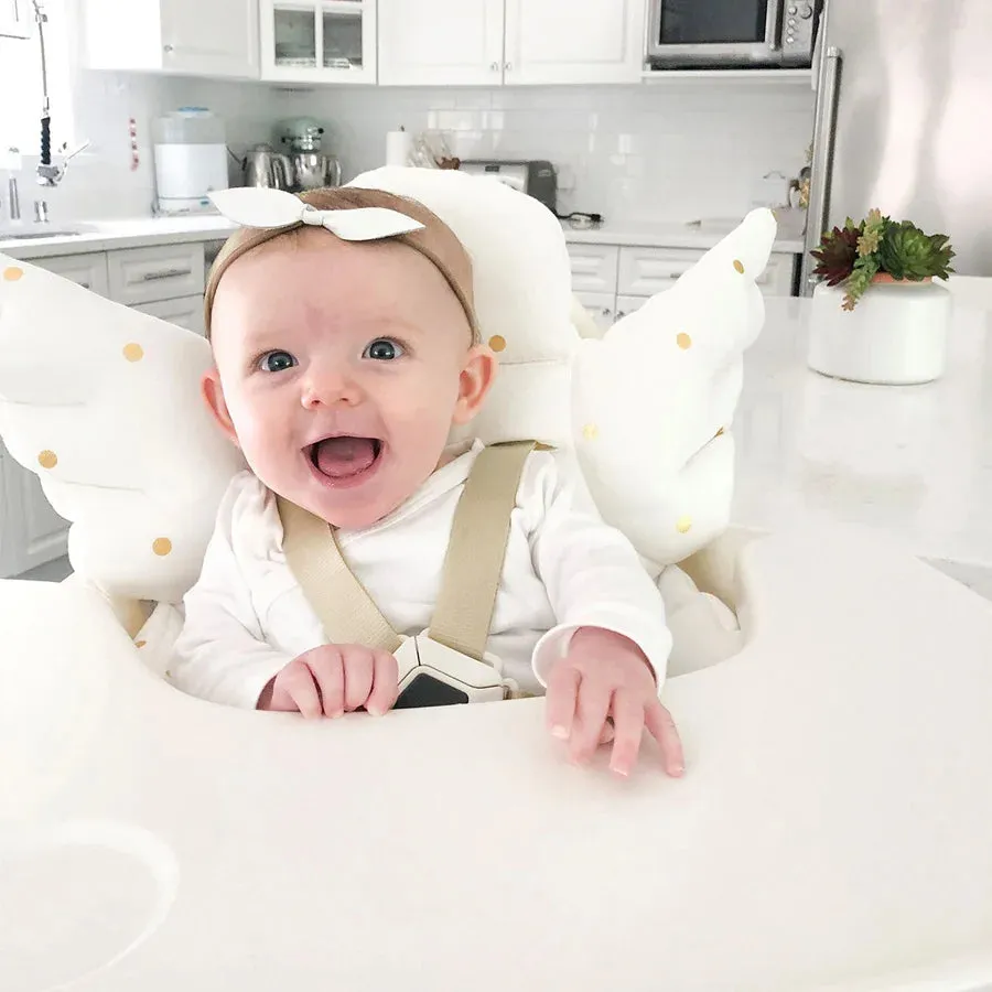 Childhome Evolu 2 & Lambda - Angel Universal Seat Cushion - Jersey Gold Dots