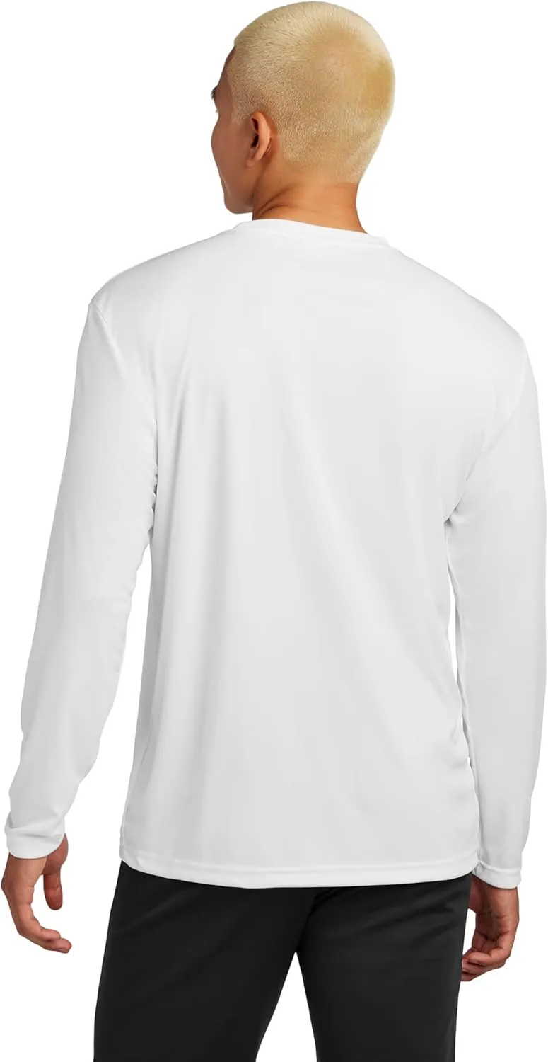 Clothe Co. Mens Long Sleeve Tee Shirts Moisture Wicking Dry Fit T-Shirts (Available in Big & Tall)