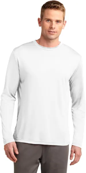 Clothe Co. Mens Long Sleeve Tee Shirts Moisture Wicking Dry Fit T-Shirts (Available in Big & Tall)