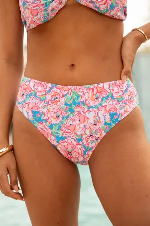Current Events Floral Multi Printed Bikini Bottoms