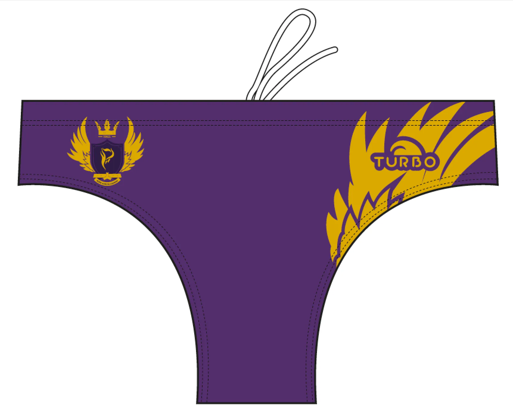 Custom Designed - NTU 2019 Pioneer Boys/Men WP Trunks with Name (Pre-Order)
