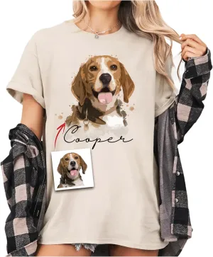 Custom Photo Shirts for Men Women, Shirts with Faces on Them Custom, Personalized Shirts for Boyfriend Girlfriend