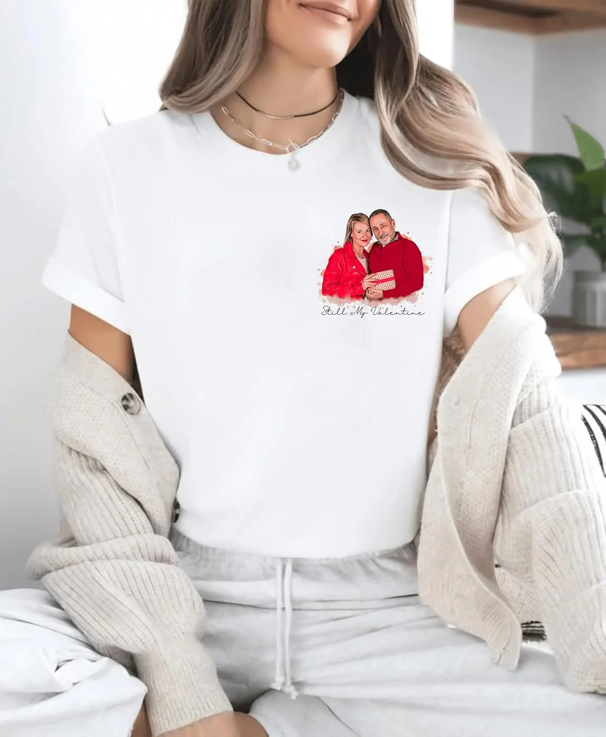 Custom Photo Shirts for Men Women, Shirts with Faces on Them Custom, Personalized Shirts for Boyfriend Girlfriend
