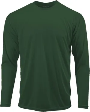 DRI-Equip Long Sleeve Moisture Wicking Athletic Shirts