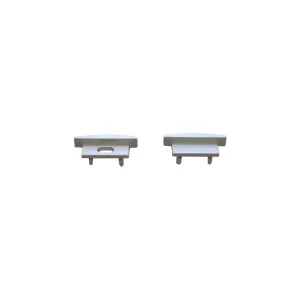 EL-CH-101 LED Slim Top Flange Aluminum Channel End Caps