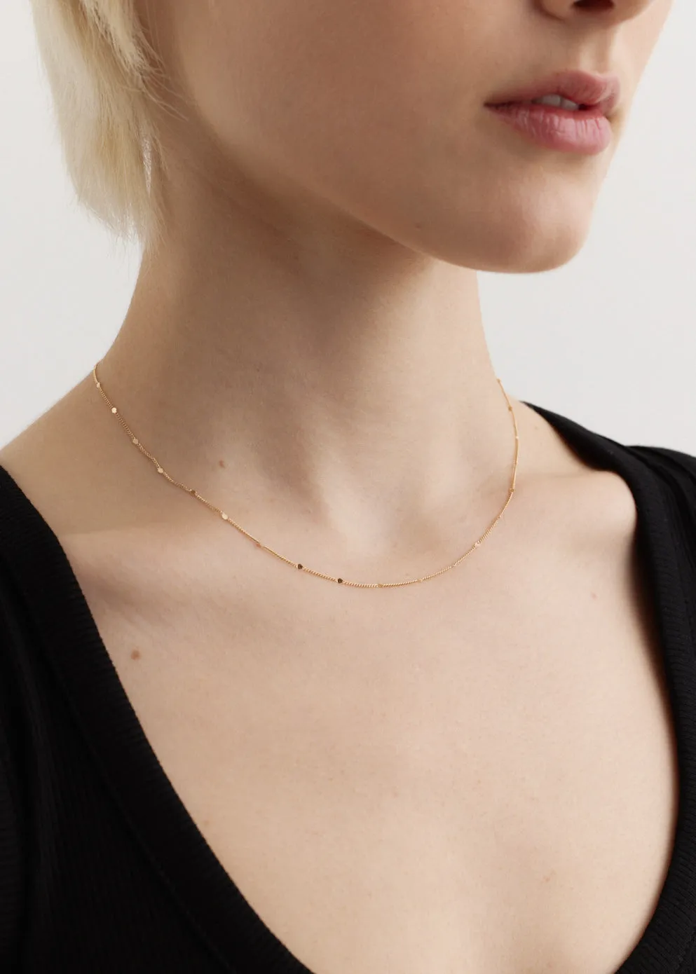 Fine Beaded Chain