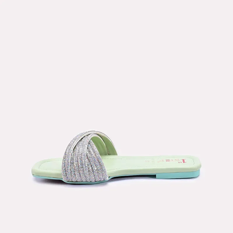 Flare Green Fancy Slides 0412637