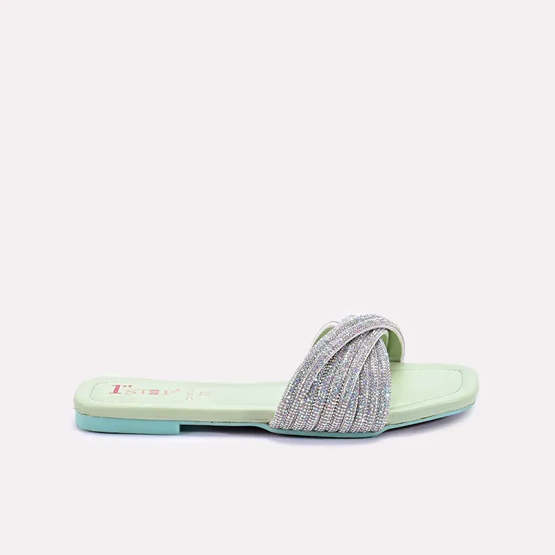 Flare Green Fancy Slides 0412637