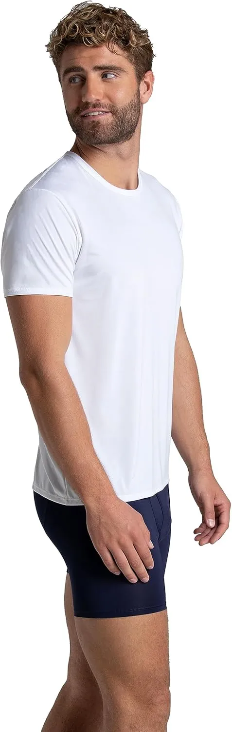 Fruit of the Loom Men's Cooling Undershirts, Quick Dry & Moisture Wicking
