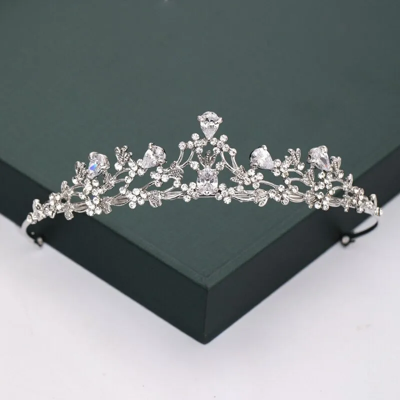 Gold and Silver Color Crowns and Tiaras For Weddings and Parties