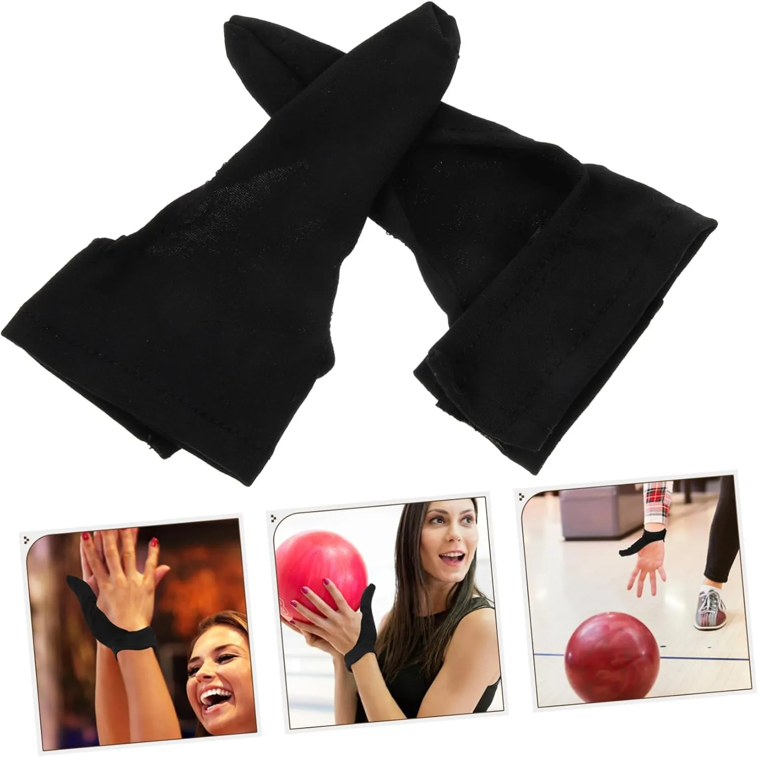 Happyyami Bowling Thumb Protector Archery Fingers Accessories Moisturizing Three Electrician Bowling Thumb Sock