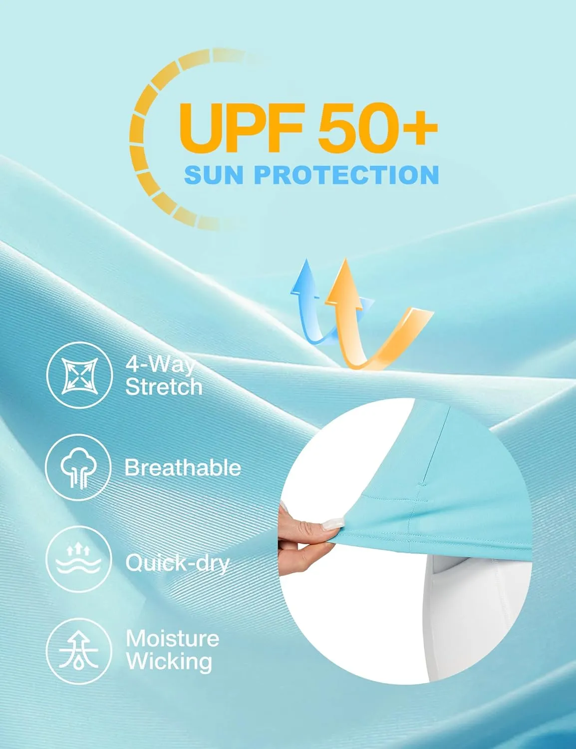 Heathyoga Rash Guard for Women UPF 50  SPF UV Protection Shirts for Women Long Sleeve Swim Shirts for Woman Sun Shirt