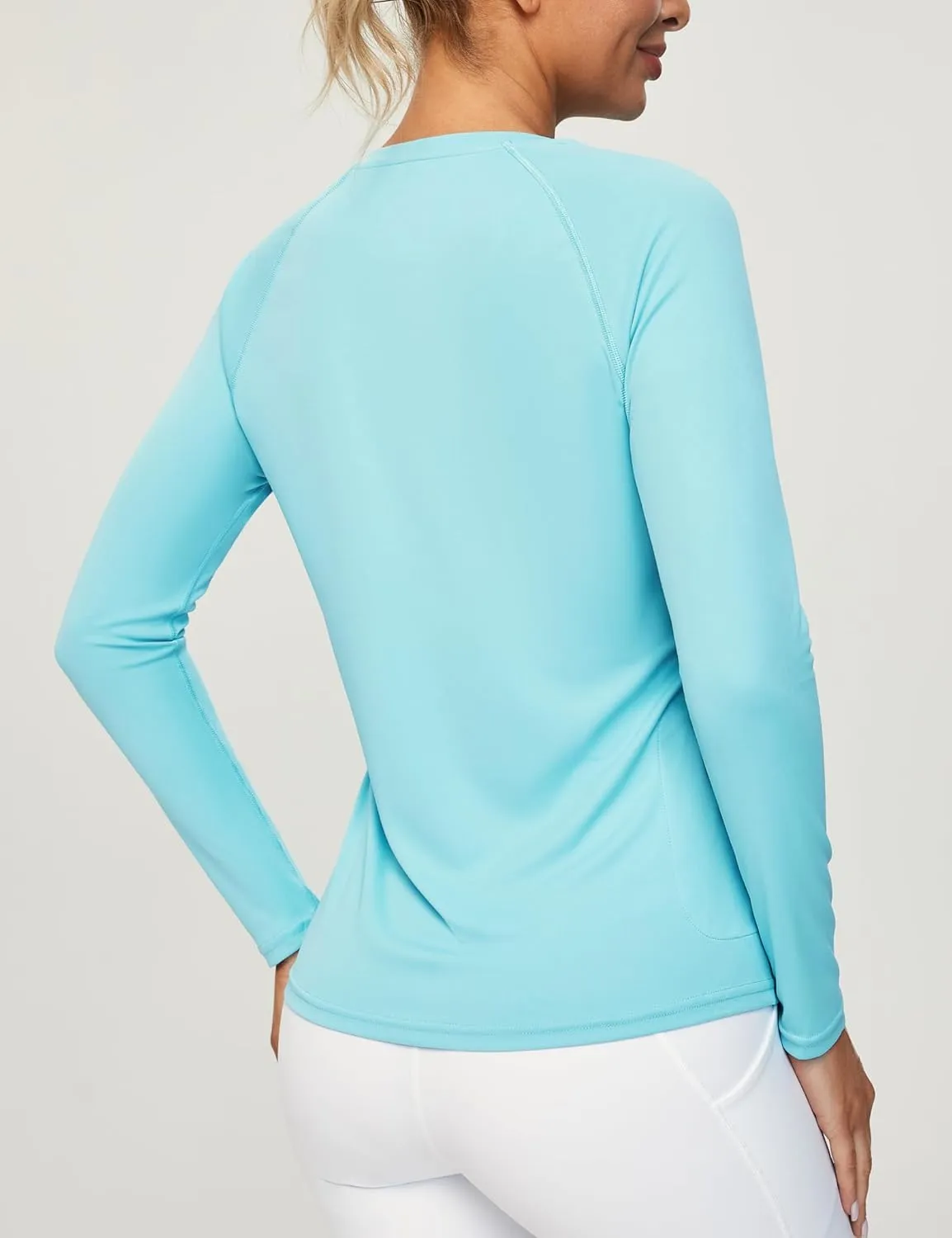 Heathyoga Rash Guard for Women UPF 50  SPF UV Protection Shirts for Women Long Sleeve Swim Shirts for Woman Sun Shirt