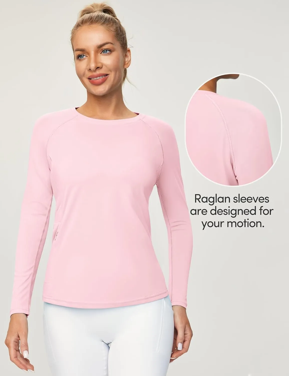 Heathyoga Rash Guard for Women UPF 50  SPF UV Protection Shirts for Women Long Sleeve Swim Shirts for Woman Sun Shirt