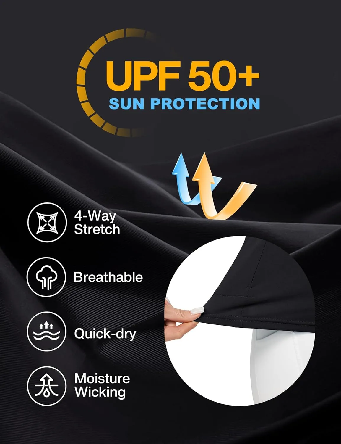 Heathyoga Rash Guard for Women UPF 50  SPF UV Protection Shirts for Women Long Sleeve Swim Shirts for Woman Sun Shirt