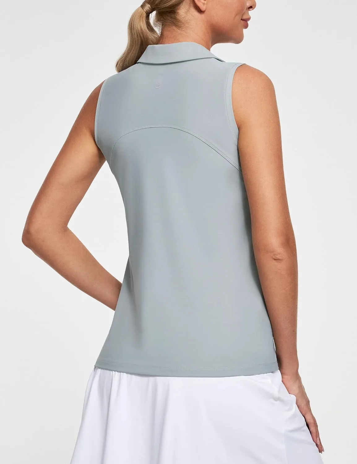 Heathyoga Womens Golf Shirt Golf Tank Tops for Women Polo Tennis Shirts Sleeveless Golf Shirts for Women Quick Dry