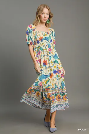 Isla Bloom Midi Dress