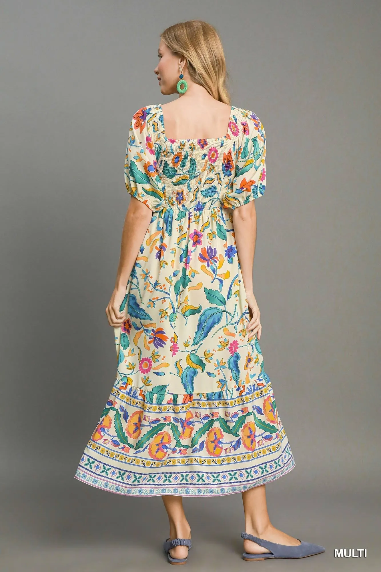 Isla Bloom Midi Dress