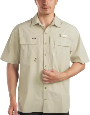 KastKing ReKon Men's Fishing Shirts, Well Made, Quick-Dry Short & Long Sleeve Hiking Beach Shirts, Sun Protection