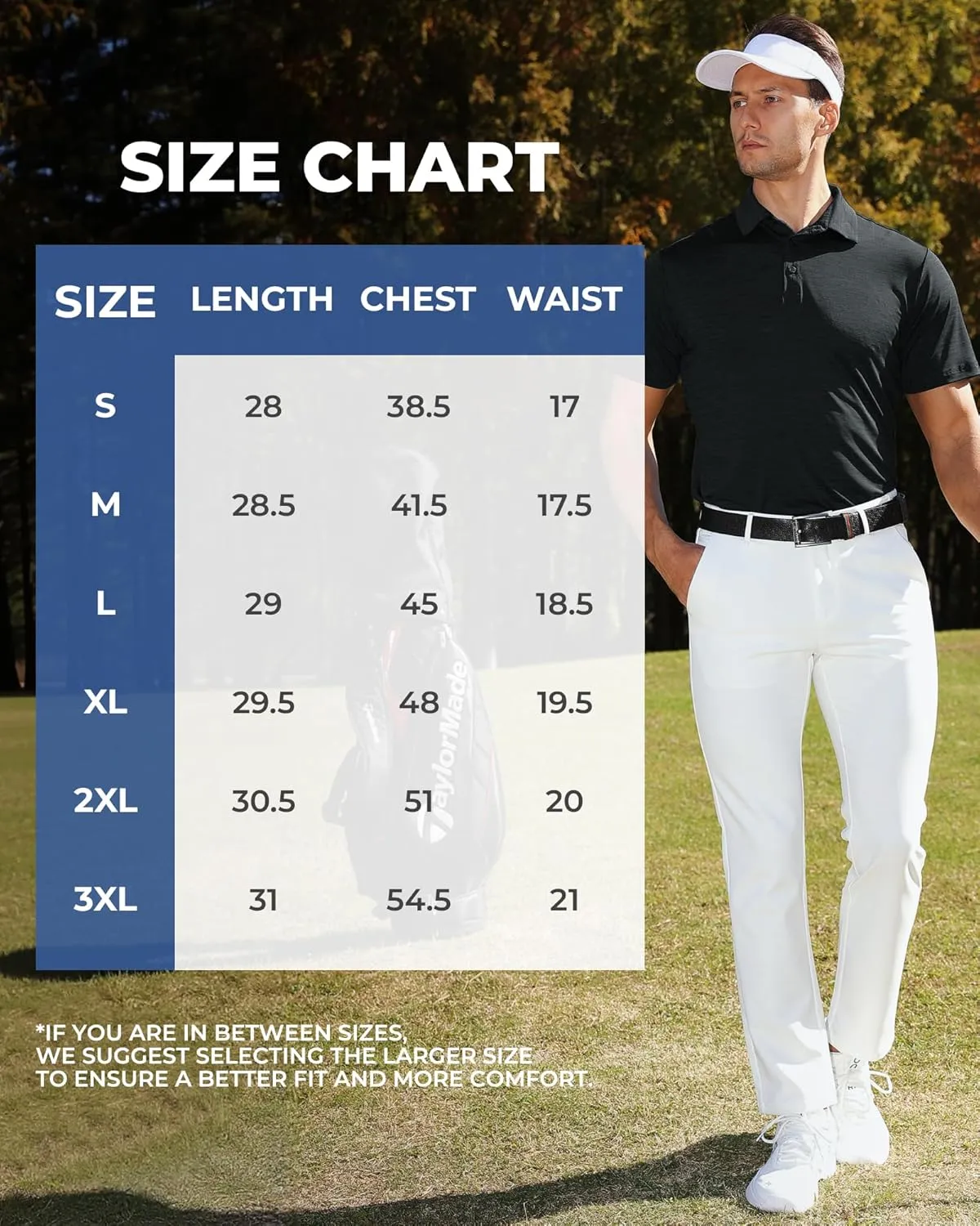 LalaHooK Polo Shirts for Men - Short Sleeve Quick Dry Moisture Wicking Black Golf T Shirts for Work Casual Athletic