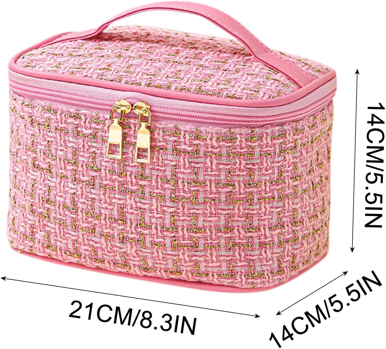 Large Capacity Travel Makeup Bag for Women, Portable Cosmetic Bag, Popular Waterproof Cosmetic Bag, Travel Makeup Bag with Handle, Portable Wash Bag Cosmetic Storage Bag