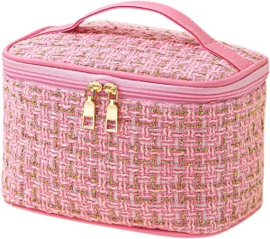 Large Capacity Travel Makeup Bag for Women, Portable Cosmetic Bag, Popular Waterproof Cosmetic Bag, Travel Makeup Bag with Handle, Portable Wash Bag Cosmetic Storage Bag