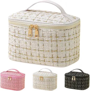 Large Capacity Travel Makeup Bag for Women, Portable Cosmetic Bag, Popular Waterproof Cosmetic Bag, Travel Makeup Bag with Handle, Portable Wash Bag Cosmetic Storage Bag