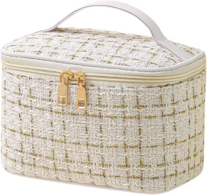 Large Capacity Travel Makeup Bag for Women, Portable Cosmetic Bag, Popular Waterproof Cosmetic Bag, Travel Makeup Bag with Handle, Portable Wash Bag Cosmetic Storage Bag