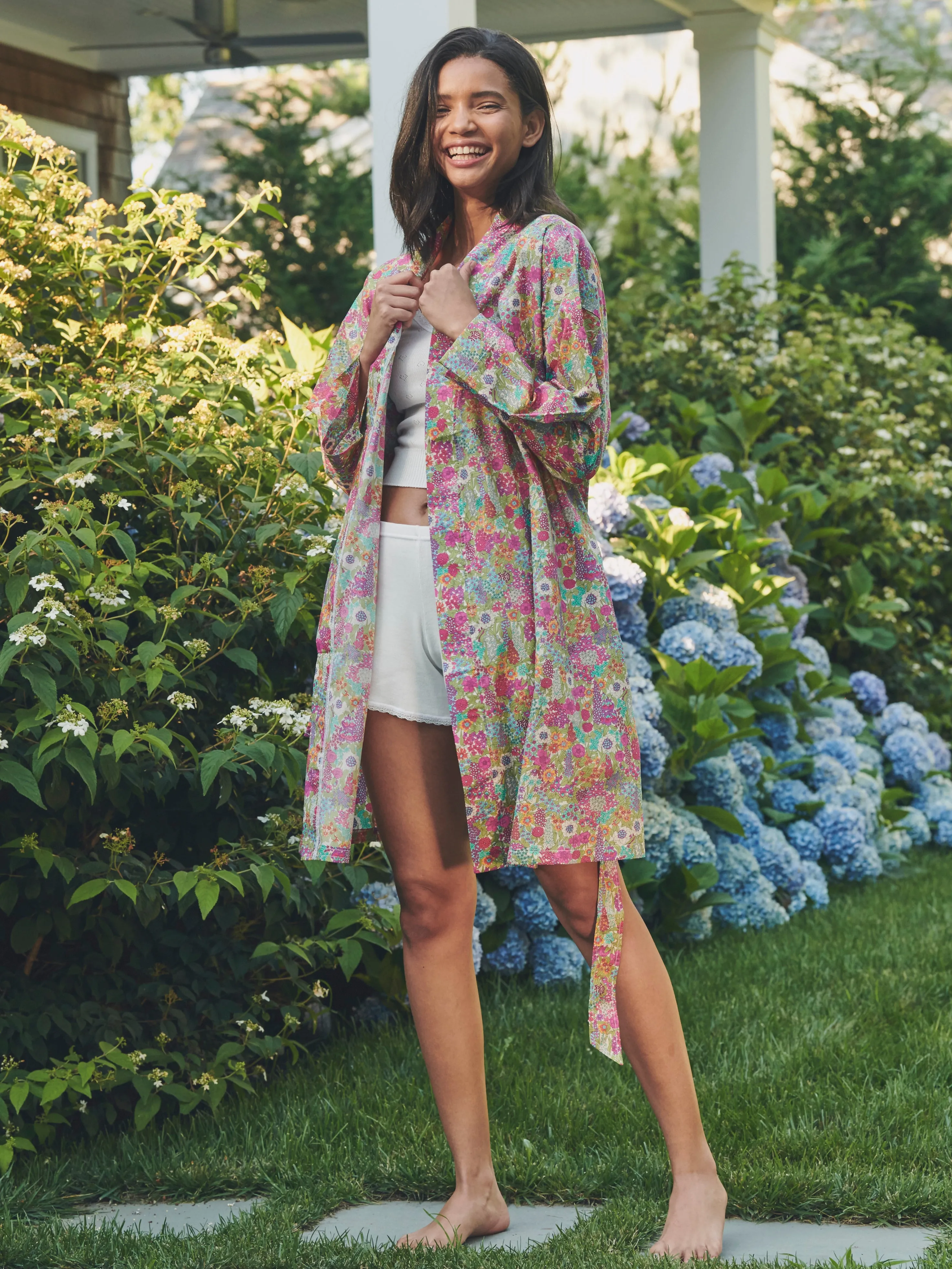 Liberty Print Robes Lookbook