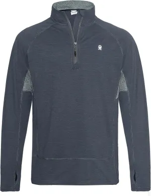 Little Donkey Andy Men's Lightweight Quarter Zip Pullover,UPF 50  Long Sleeve Athletic Shirts for Outdoor Running Golf