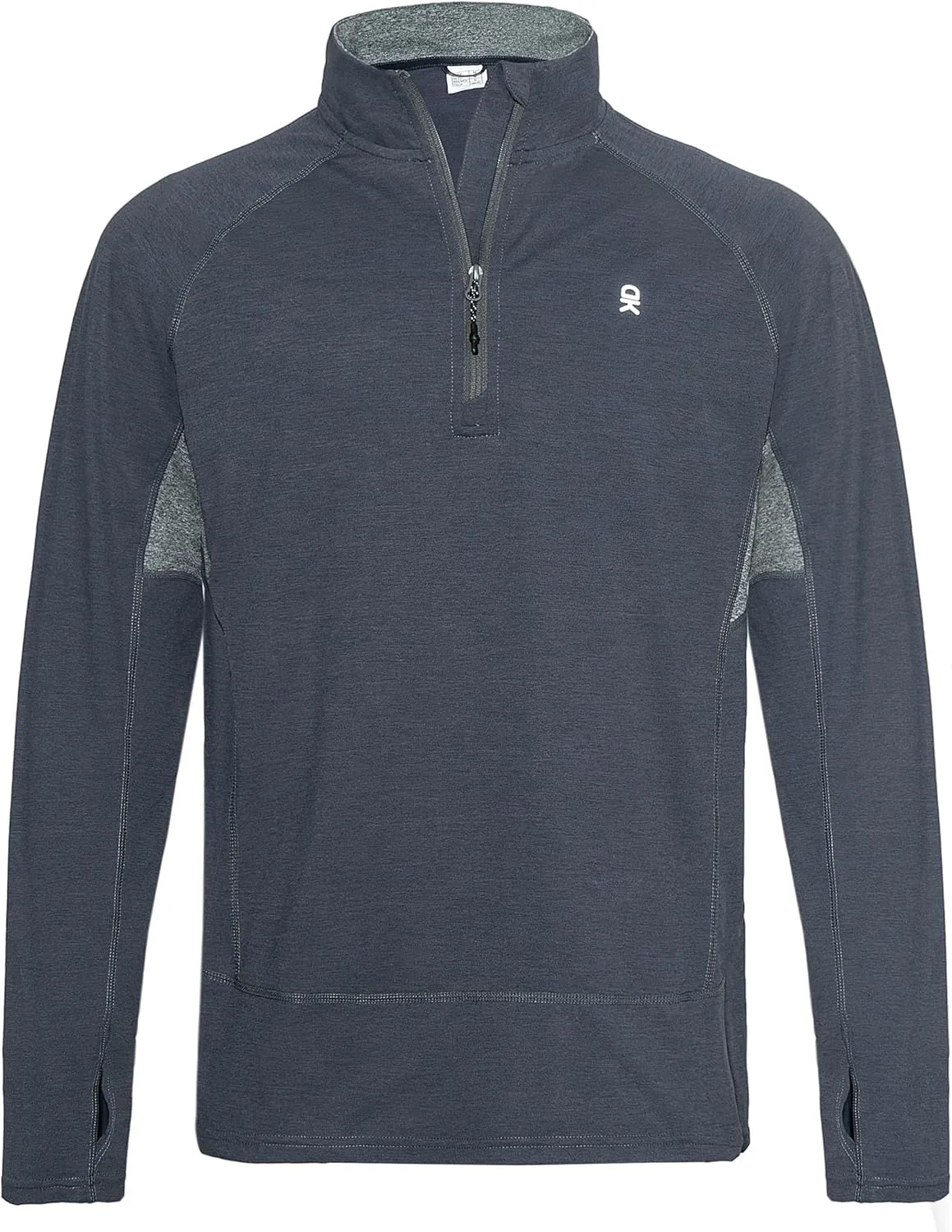 Little Donkey Andy Men's Lightweight Quarter Zip Pullover,UPF 50  Long Sleeve Athletic Shirts for Outdoor Running Golf