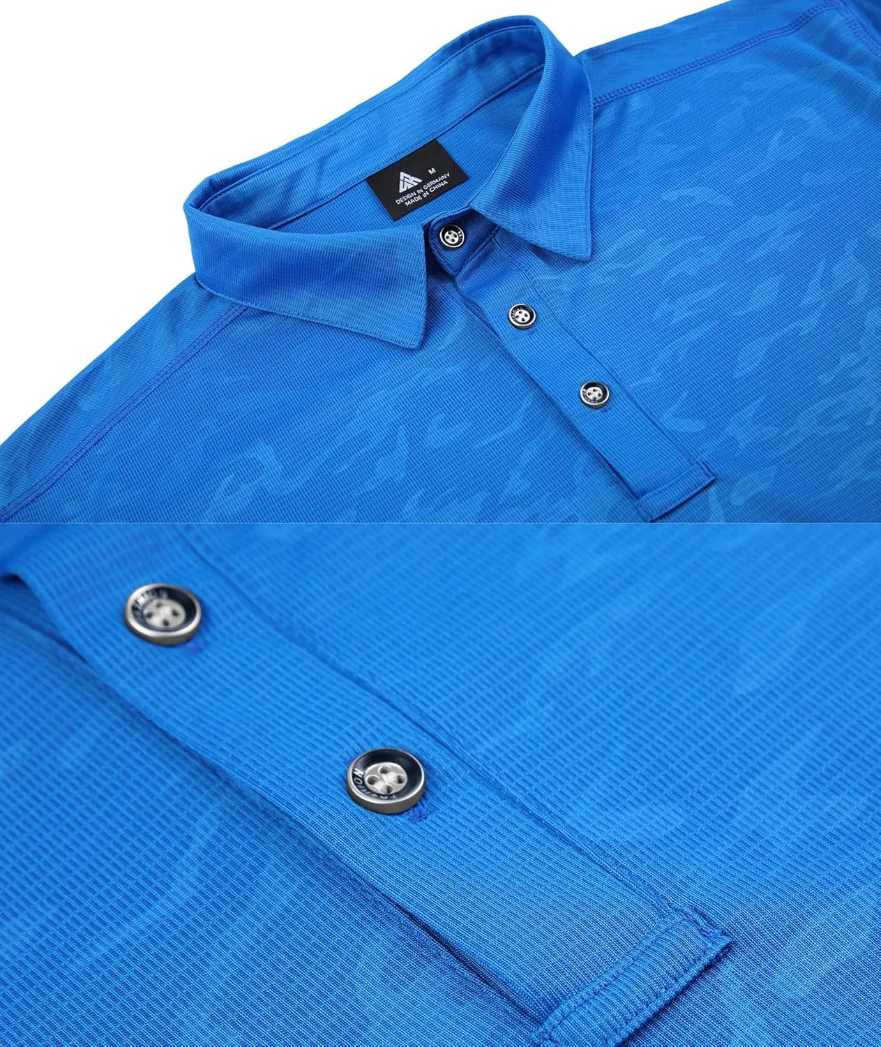 LLdress Mens Polo Shirts Moisture Wicking Dry Fit Performance Short Sleeve Golf Shirt