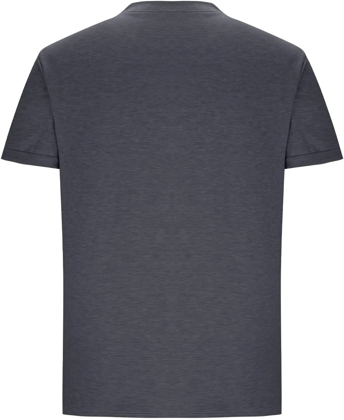 Men Short Sleeve T Shirts with Chest Pocket, Solid Color Crewneck Tee Soft Comfy Summer Tops Workout Athletic Tshirt