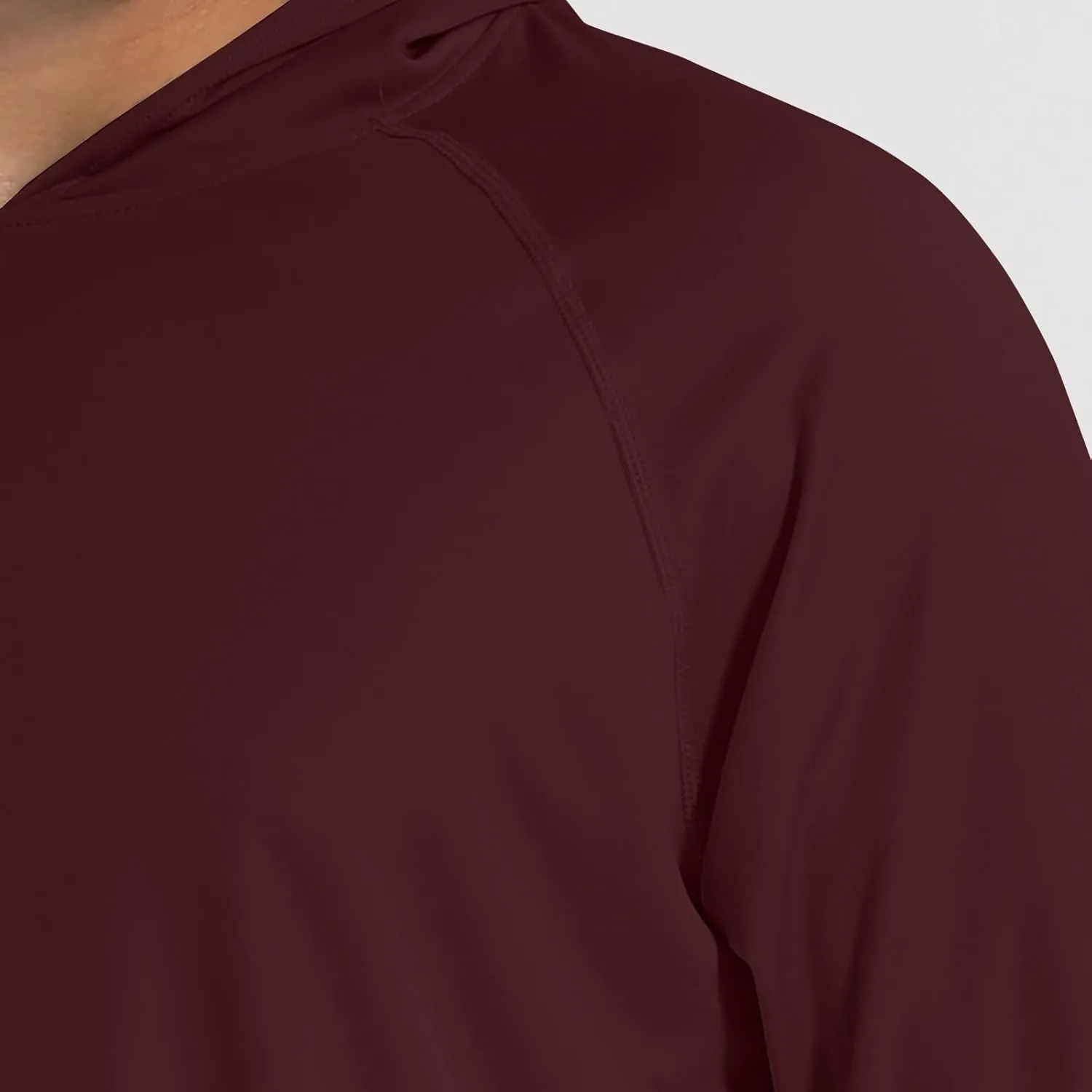 Men UPF 50  Sun Protection Hoodie Shirt Long Sleeve UV SPF Quick Dry Hood T-Shirt Rash Guard Athletic Fishing Outdoor