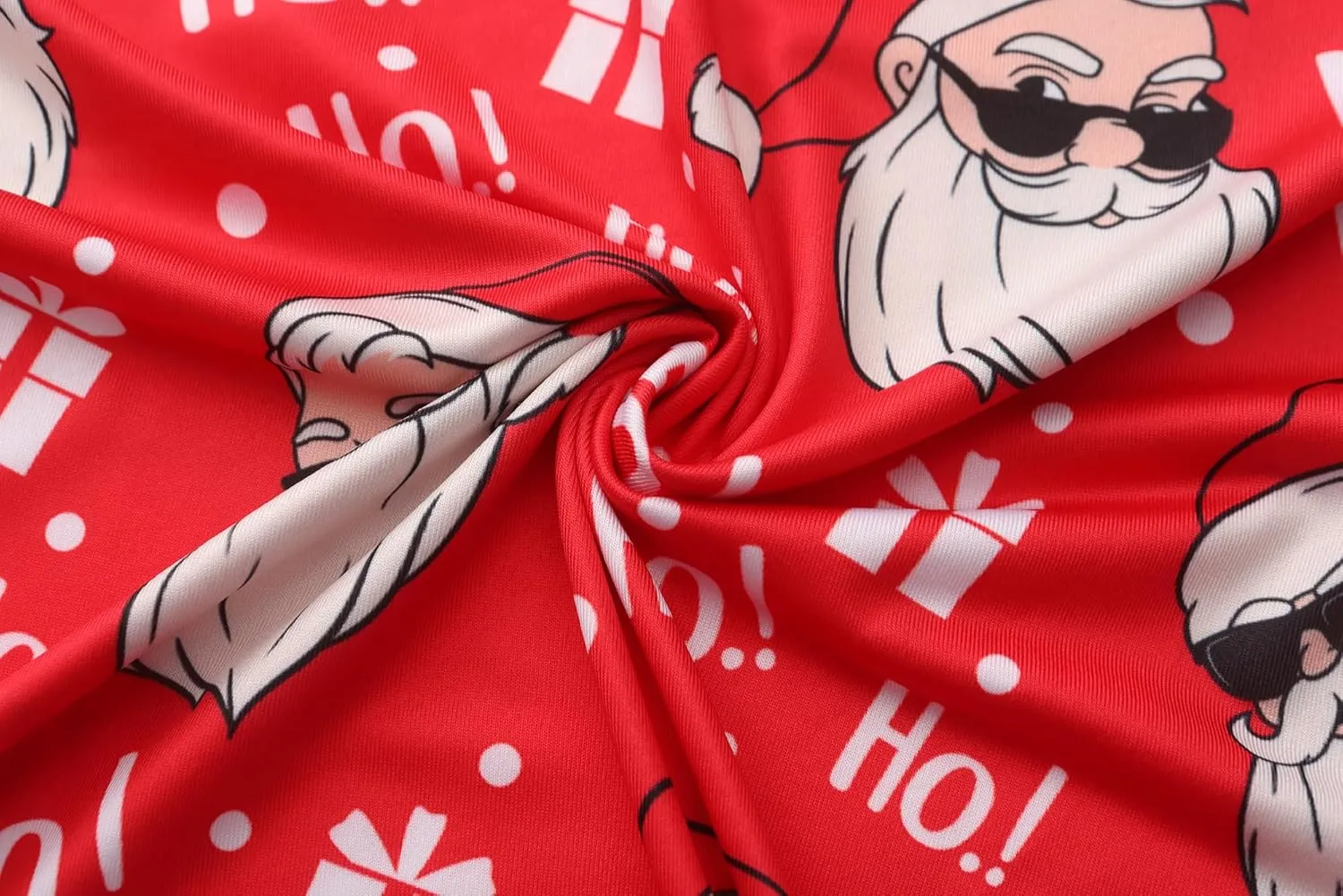 Mens Christmas Golf Polo Shirts Short Sleeve Funny Christmas Golf Shirts Santa Claus Shirts for Men