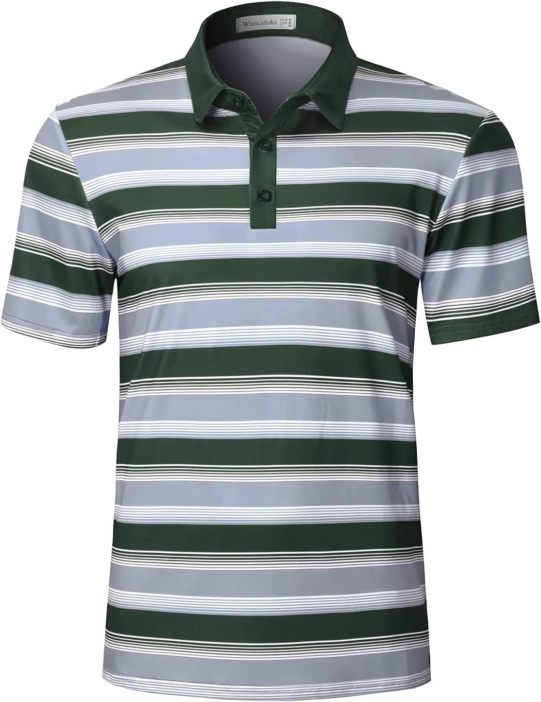 Men's Golf Polo Shirts Lightweight Short Sleeve Quick Dry Moisture Wicking T-Shirts