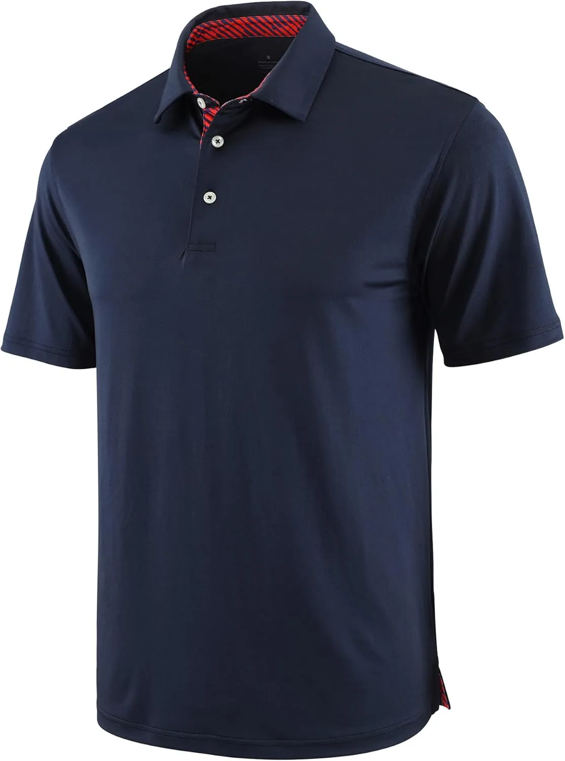 Men's Golf Polo Shirts Short Sleeve Moisture Wicking Quick Dry Fit Business Casual Performance Sports Shirt