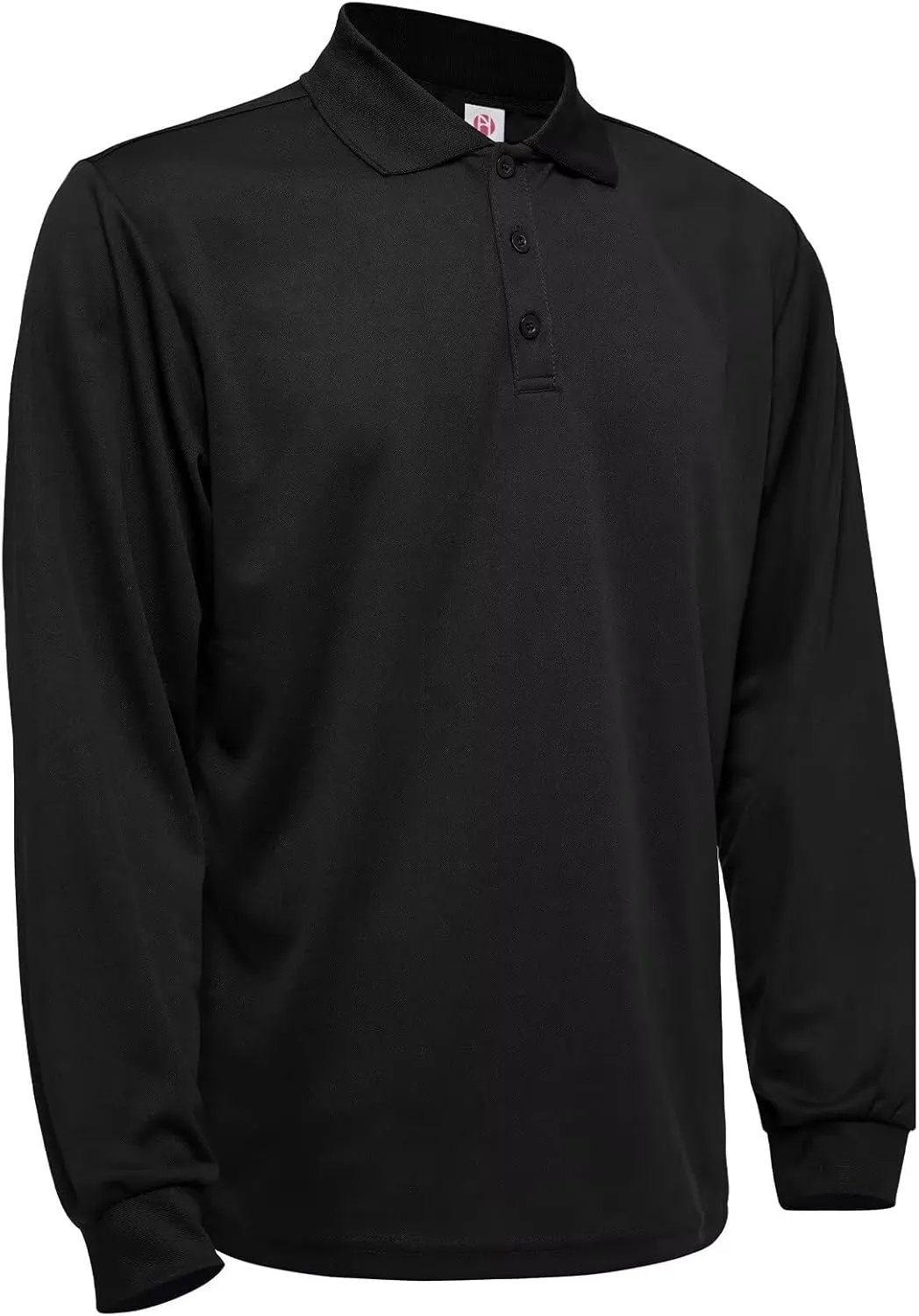 Men's Long Sleeve Polo T-Shirt Gym Pack Tactical Golf Shirts Moisture Wicking Quick Dry Shirts UPF 50 