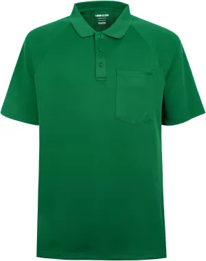 Mens Moisture Wicking Golf Polo Shirts UPF 50  Short Sleeve Shirt M-5XL