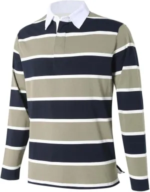 Mens Polo Shirts Striped Cotton Moisture Wicking Classic Collared Casual Golf Shirts for Men