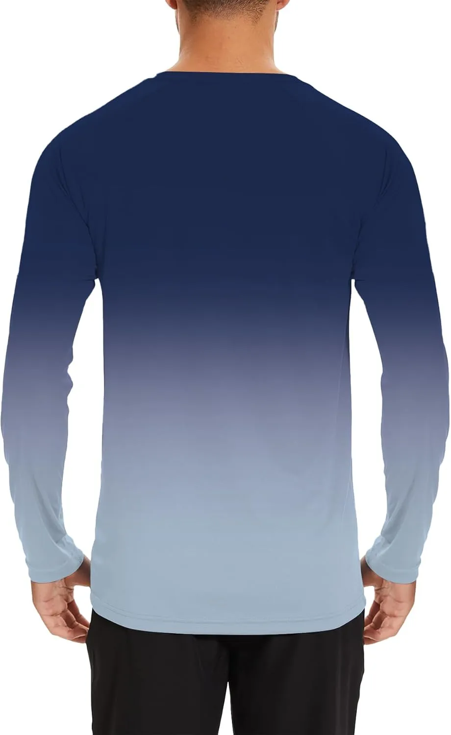 Mens Rash Guard Long Sleeve UPF 50  Quick Dry Sun Shirt UV Protection SPF Water Shirt Fishing Swimming HH24024