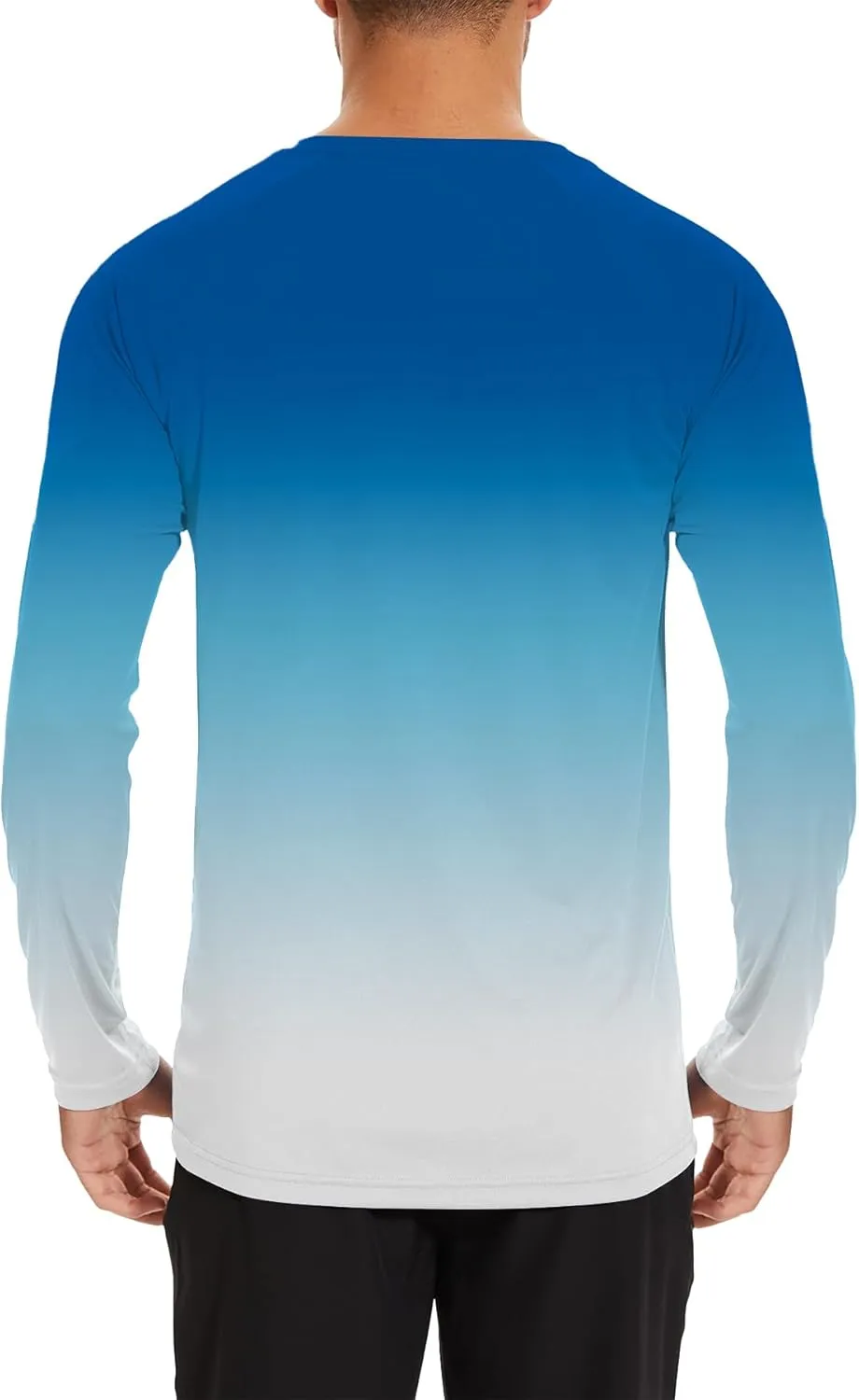 Mens Rash Guard Long Sleeve UPF 50  Quick Dry Sun Shirt UV Protection SPF Water Shirt Fishing Swimming HH24024